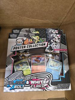 Pokémon Scarlet And Violet Poster Collection Black Bolt And White Flare