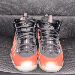Rust Pink Nike Foamposite/ Little Posite 5y