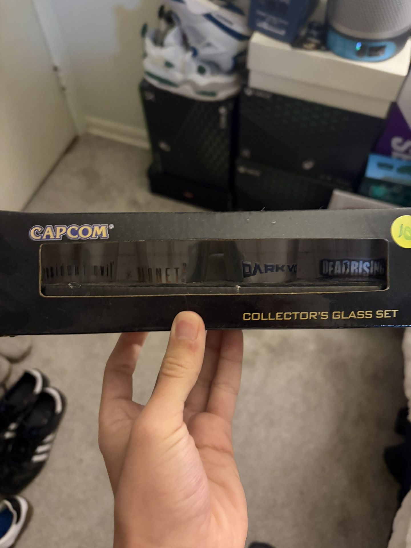 Capcom Collectors Shot Glass Set - Dark Void, Lost Planet 2, DR 2, RE Sealed!!