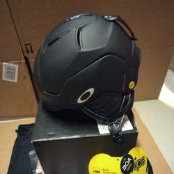 Oakley Mod 5 Mips With Fidlock Snow Helmet Large Black