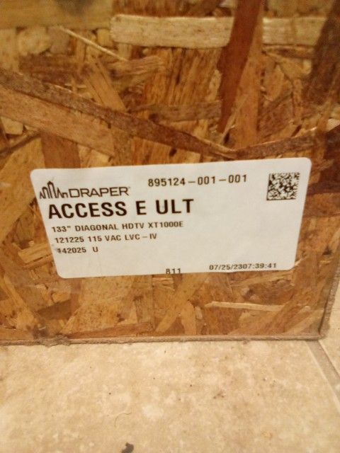 Draper Projector Screen