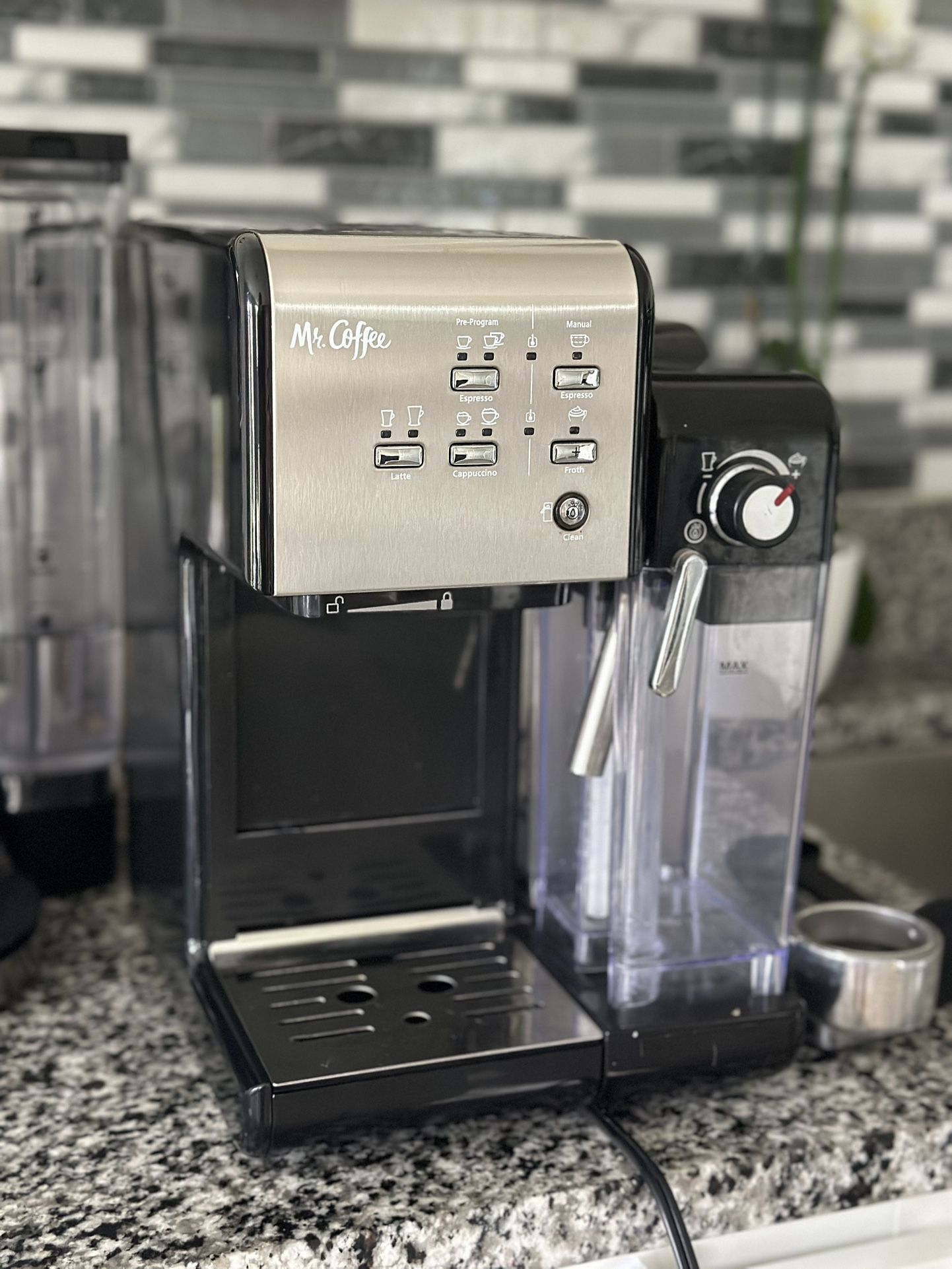 Coffee Programmable Espresso Cappuccino Machine with