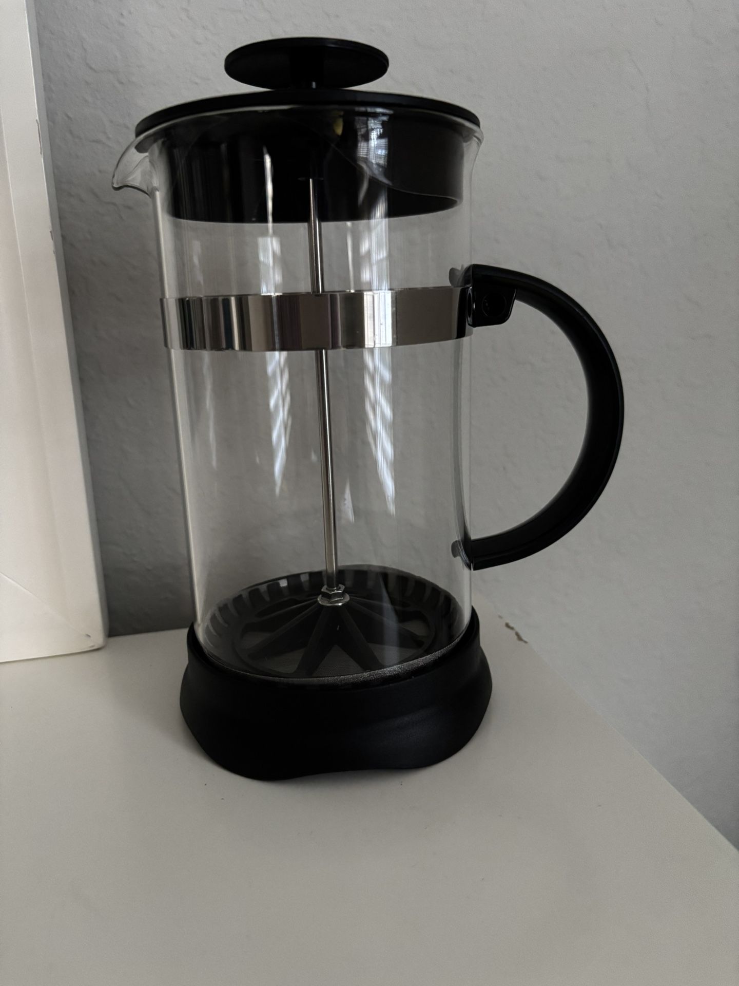 Glass French Press, Rarely Used, 21oz.
