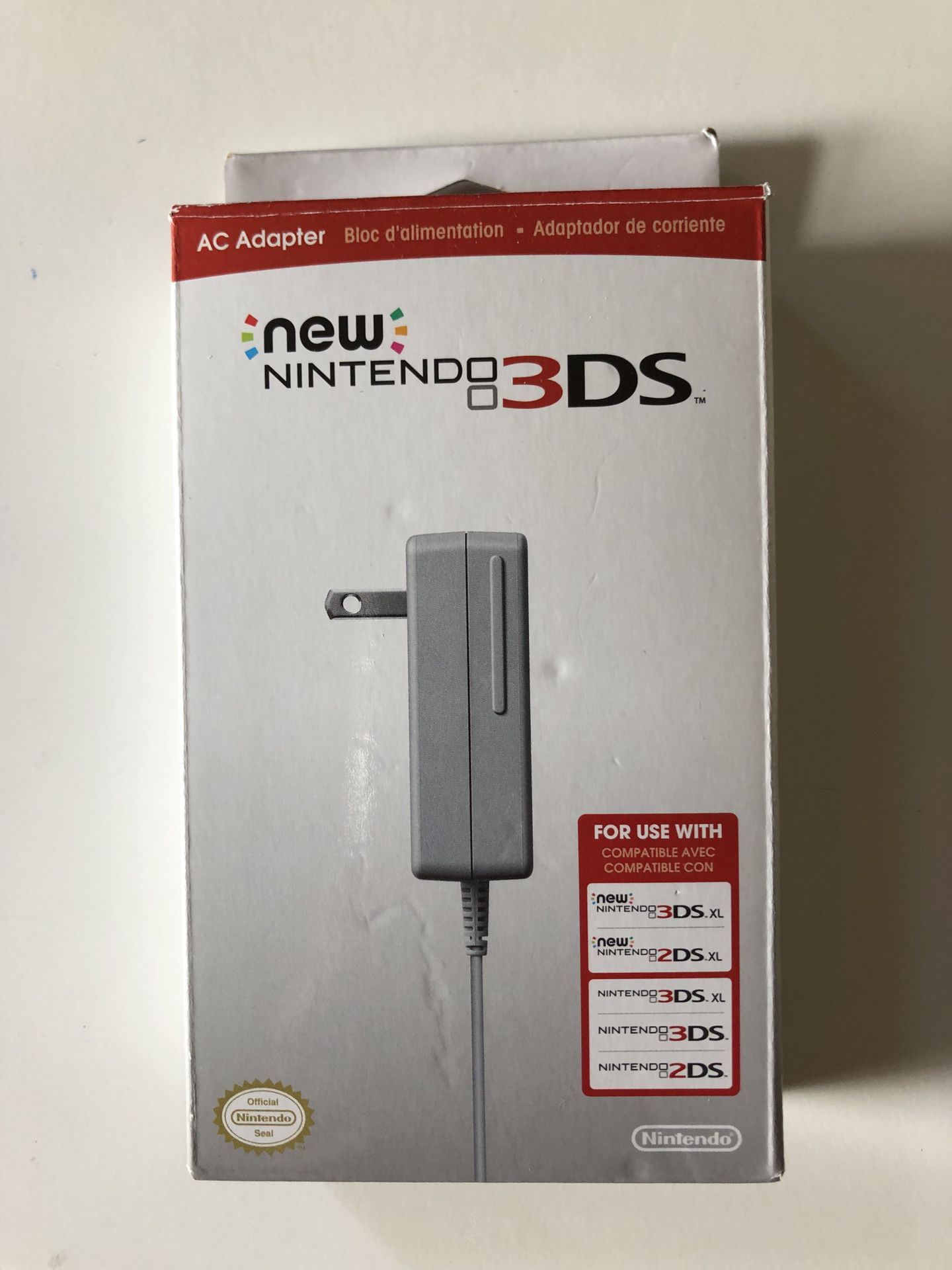 New Nintendo 3DS AC Adapter