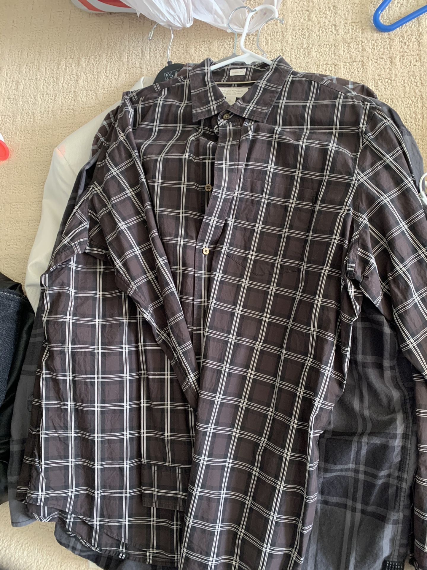 3 Men’s button downs XL