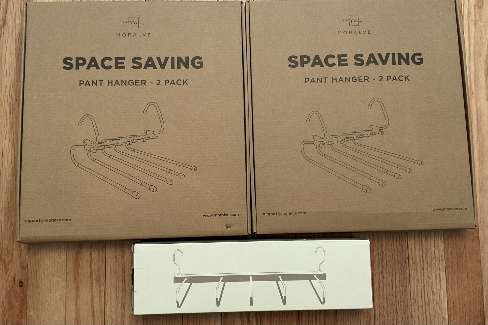 3 New Sets Pants Hangers