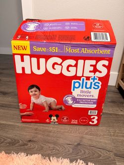 Huggies Diapers Size 3 -202 count