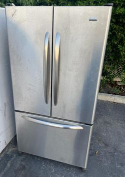 Kenmore 3-Door Stainless Steel Refrigerator

