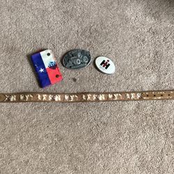 Belt Buckle With Wallet And Belt