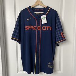 Authentic Houston Astros Space City “Alvarez” Jersey Men’s S & 2XL