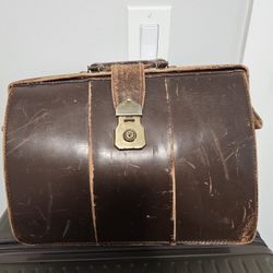 Vintage Leather Briefcase 