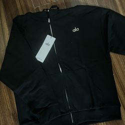 Alo black Zipup 