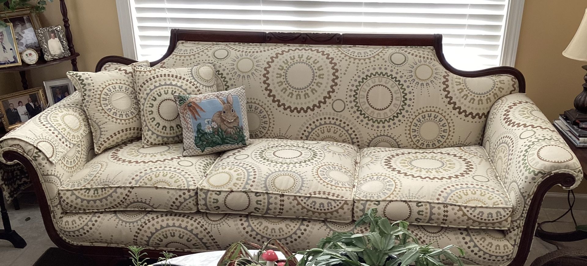 Duncan Phyfe Sofa Early 1900’s Very Comfortable
