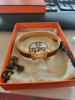 Hermes Authenic H Clic Bracelet