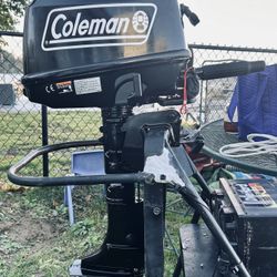 5hp Coleman Outboard