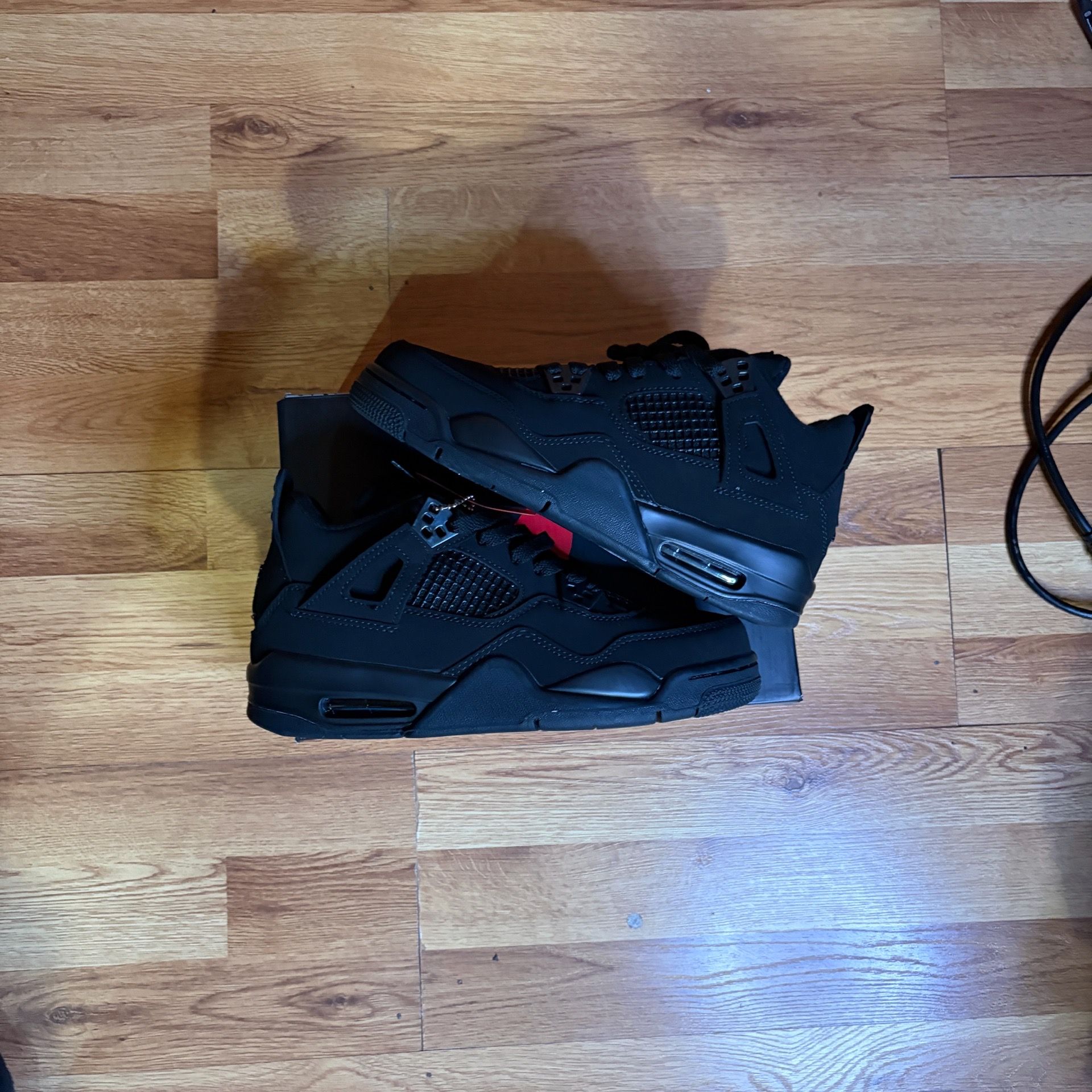 Air Jordan 4 Black Cat - Size 5Y