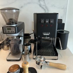 Gaggia Classic Pro Full Set With Box Espresso Machine 