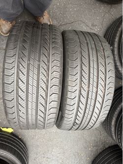 2 tires 145-40-18 continental good condition $120 for both mounted and balanced