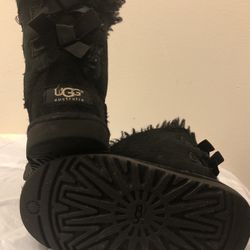 Black UGG Boots Size 8t