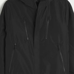 Hollister Hooded Shell Jacket(black)