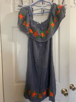 Gray dress
