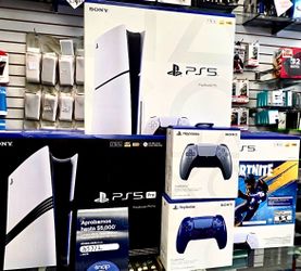 PlayStation 5 regular disc and PRO with controller on payment plan option