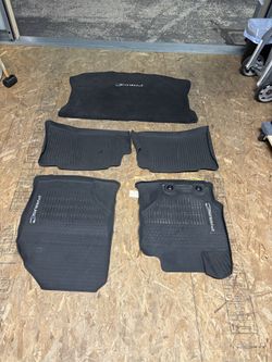 TOYOTA PRUIS C floor mats (All Weather)