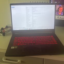 MSI Gaming Laptop With 32GB Of Ram
