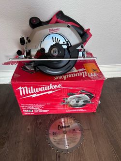 Milwaukee Cordless M18 Circular Saw, Tool Only, 6 1/2in. Model# 2630-20