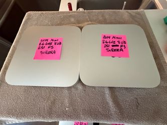Apple Mac Mini A1347 EMC 2(contact info removed) 1.4 GHz Core i5 4GB 251 Flash Drive Sierra