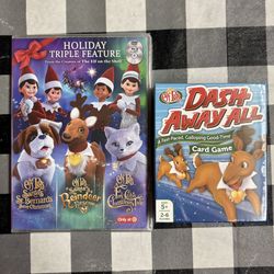 Elf On The Shelf Bundle (DVD, Card Game)
