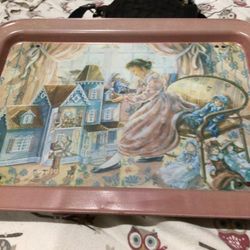 Vintage Tv Tray That Match My Doll House