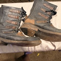 Game of Thrones–Style Leather Boots – Size 15 – Ren Faire