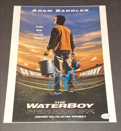 🔥Adam Sandler Signed Autographed 11x14 Waterboy Bobby Bushay ACOA COA 🔥