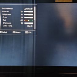Large Flat-Screen TV