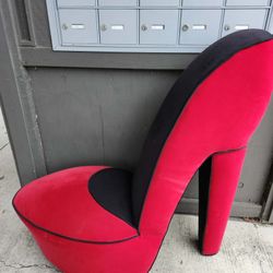 Big Red Shoe Chair 