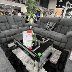2 Pc Sofa And Loveseat 