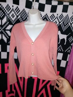 Pink Dressing Sweater