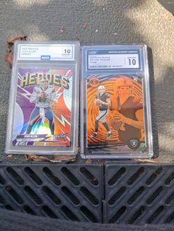 Football cards gem mint 10