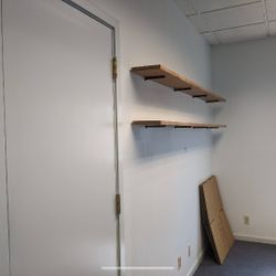 Solid Wood Floating Shelves 