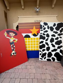 Selling Toy Story Party Backdrop Panels Set