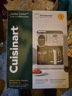 Cuisinart Coffee Center 2-in-1 Coffeemaker SS-16