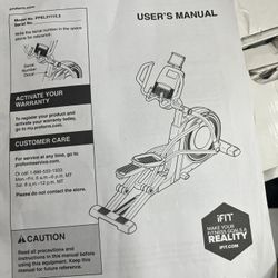 ProForm Elliptical 