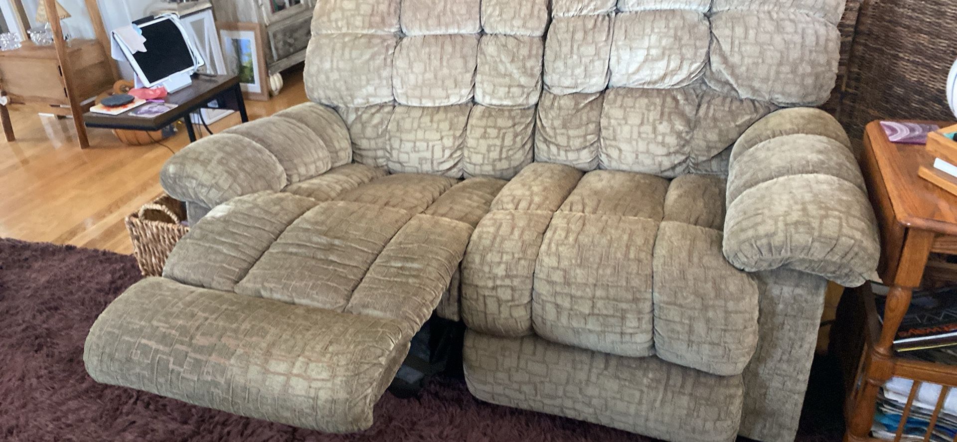Double Recliner Sofa