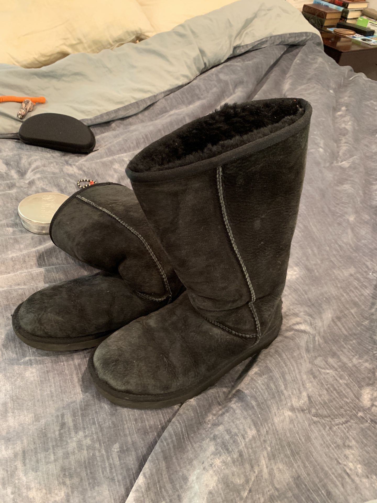Ugg black boots size 8