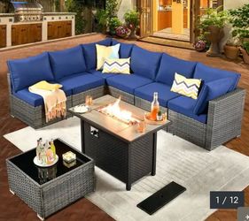 Patio furniture set outdoor new in the box