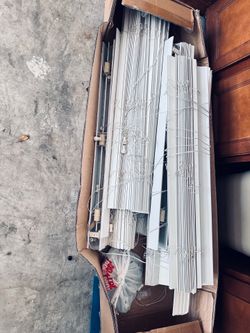 2” Faux wood blinds 34.5 X 60”