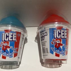 Squishy ICEE Blue & Red Scented Stress Toy Relief Sensory Fidget Viral NEW 2