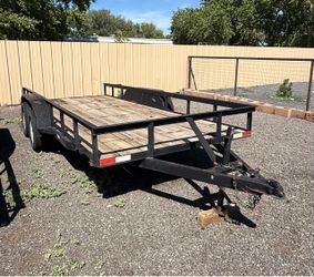 C&M 16’x76” Utility Trailer