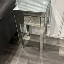 Mirror Side Table